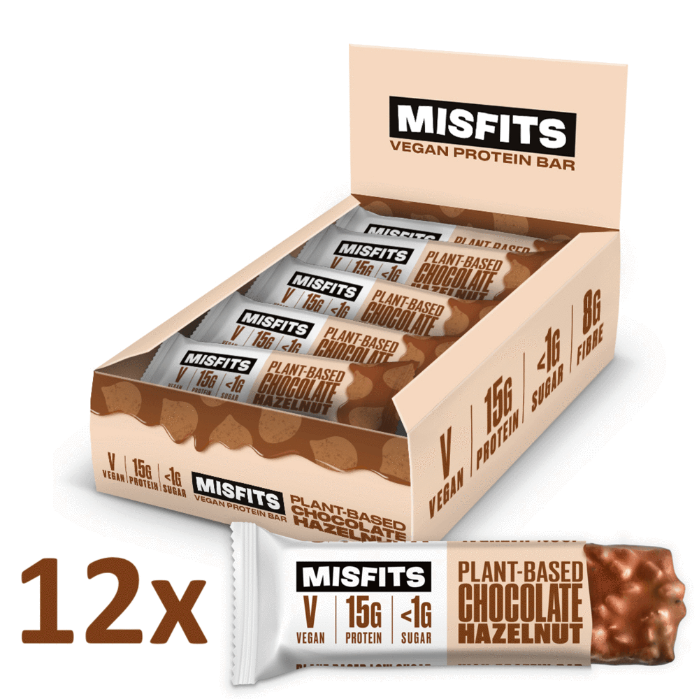 Misfits Vegan Protein Bar – Chocolate Hazlenut Review
