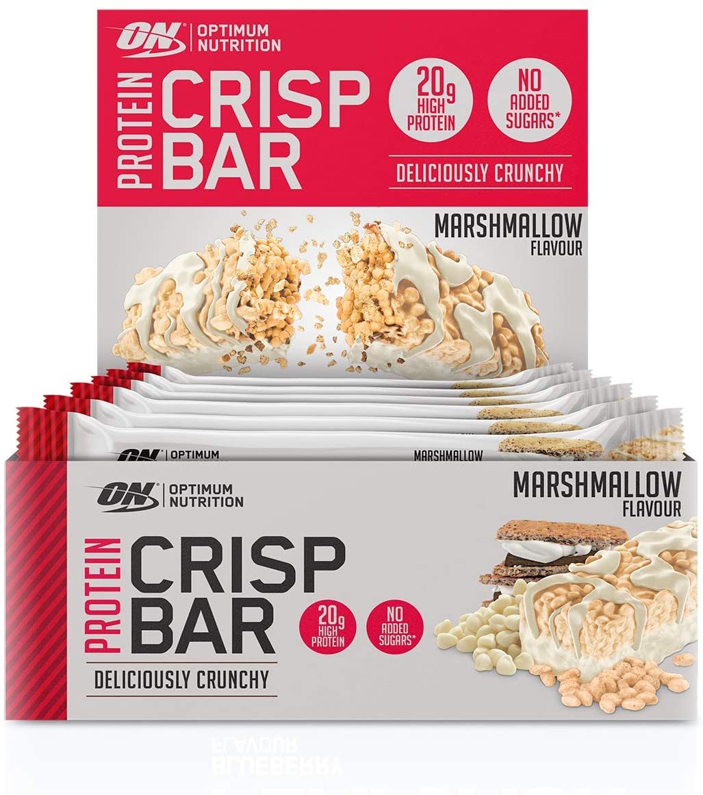 Optimum Nutrition Protein Crisp Bar – Marshmallow Flavour