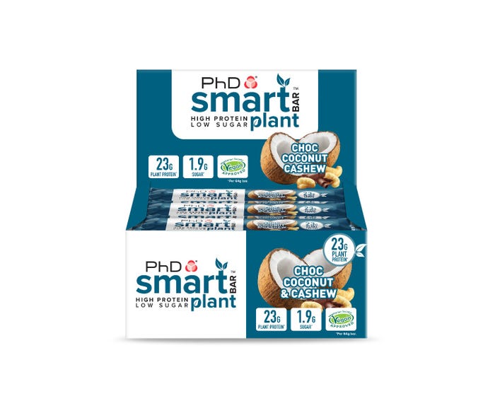 PHD Smart Bar Plant – Choc Coconut and Cashew Review